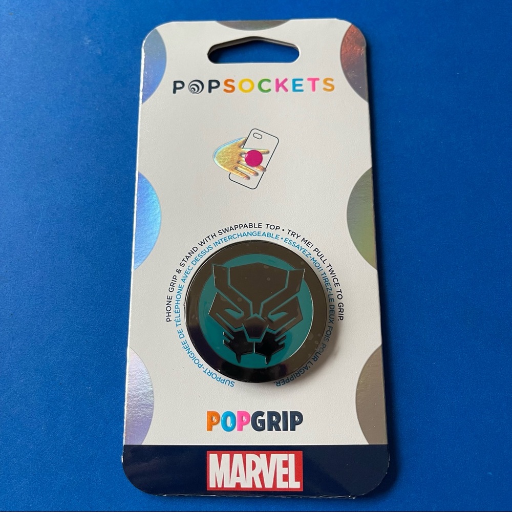 Popsocket - Enamel Black Panther (MARVEL)